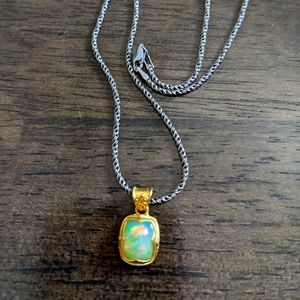 Natural Opal Necklace